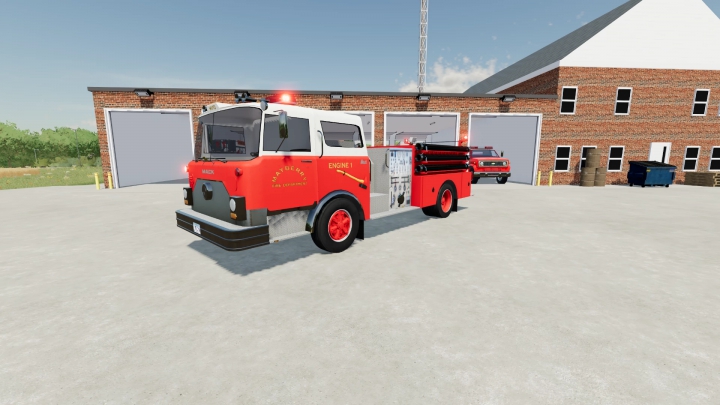 Image: Mack CF Fire Engine FS22 v1.0.0.0