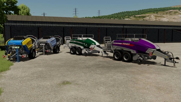 Image: Massey Ferguson & Fendt Colourable Balers v1.0.0.0 1