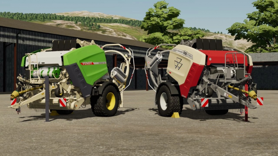 Massey Ferguson & Fendt Colourable Balers v1.0.0.0