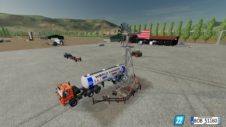 fs22-mods,  FS22 American Wind Turbine By BOB51160 v1.0.0.0