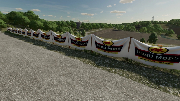 Image: FS22 OK Used Mods Silt Fence v1.0.0.0 1