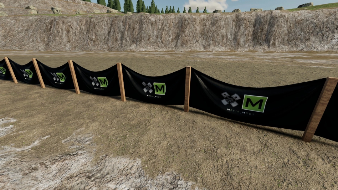 FS22 Mafia Mods Silt Fence v1.0.0.0