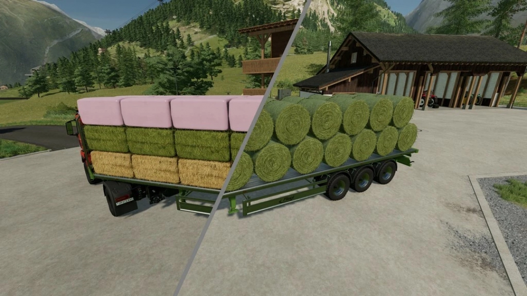 Fliegl Flatbed Semitrailer v1.0.2.0