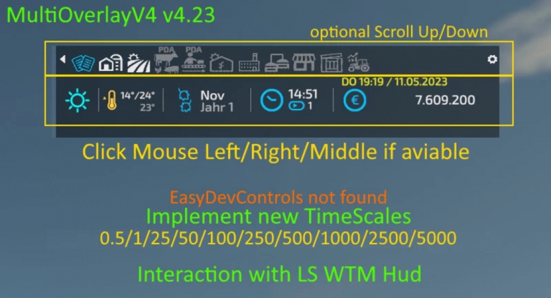 MultiOverlay Hud v4.23 Beta