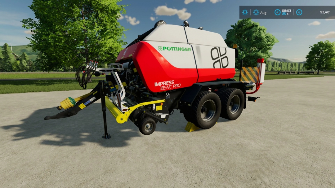 Pöttinger Impress 185 with second chamber v1.0.0.0