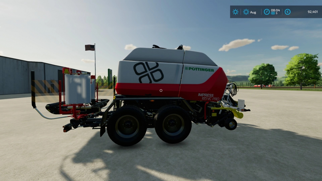 Pöttinger Impress 185 with second chamber v1.0.0.0