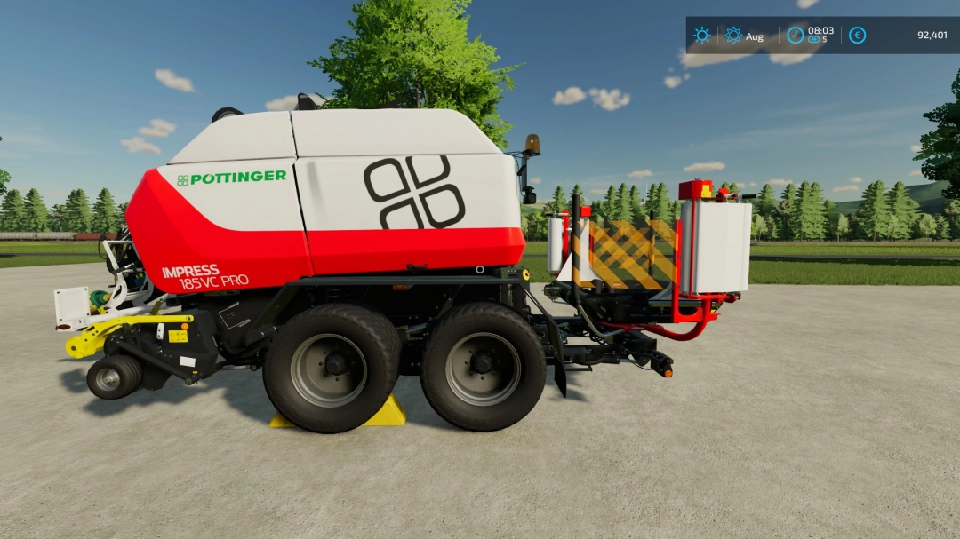 Pöttinger Impress 185 with second chamber v1.0.0.0