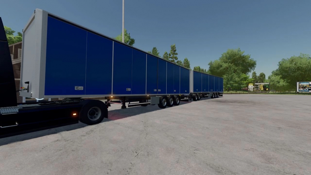 Scania with sidedoors trailer v1.0.0.0