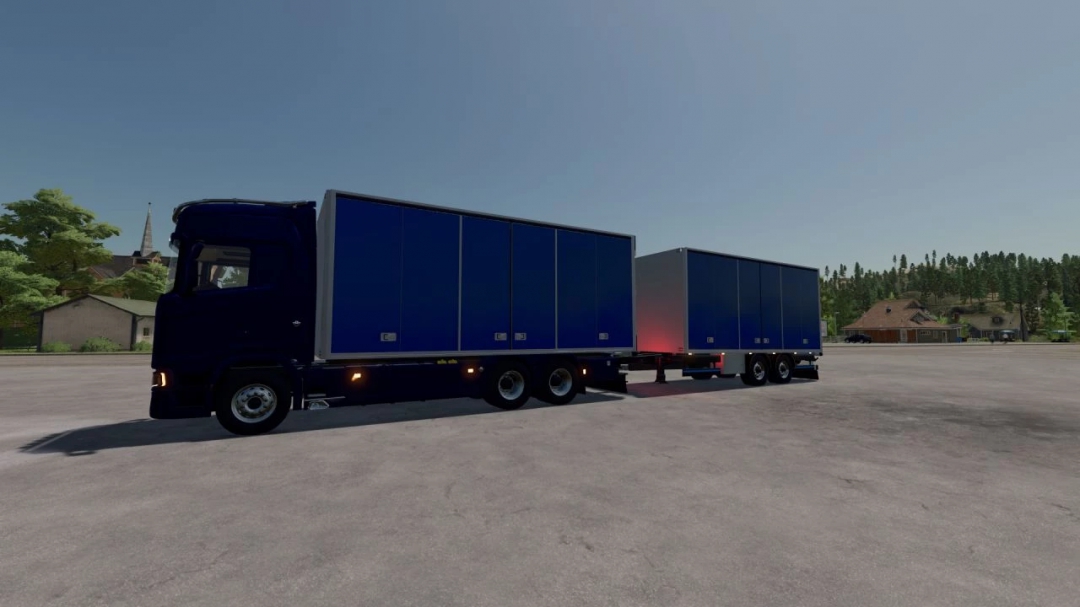 Scania with sidedoors trailer v1.0.0.0