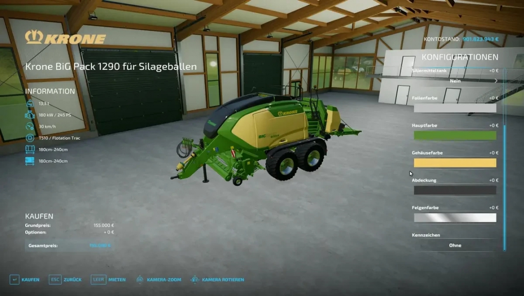 Silage-Quaderballen Presse v1.0.0.0