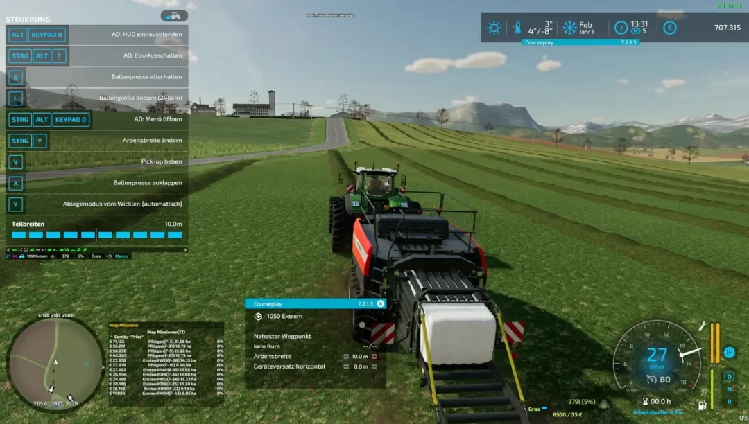 Silage-Quaderballen Presse v1.0.0.0