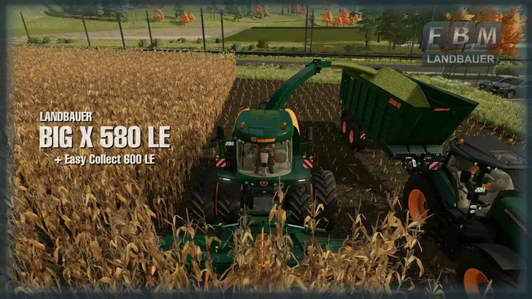 The Krone Big X 580 LE v1.0.0.0