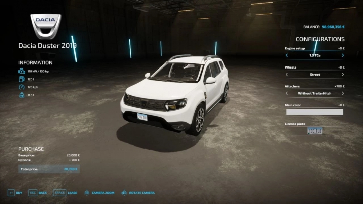 Image: Dacia Duster 2019 v1.0.0.0 0