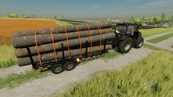 Image: Small Flatbed Autoload Trailer v2.0.0.0 4