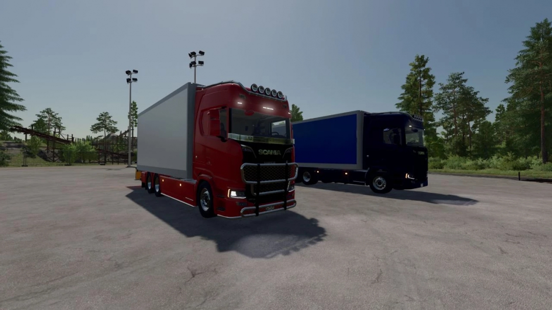 Scania with tail lift V2.0.0.0