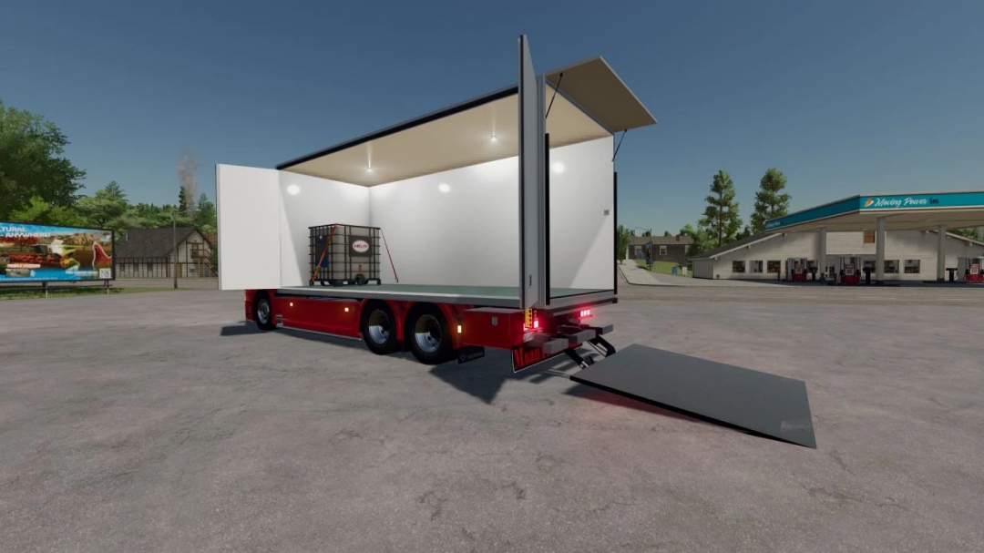 Scania with tail lift V2.0.0.0