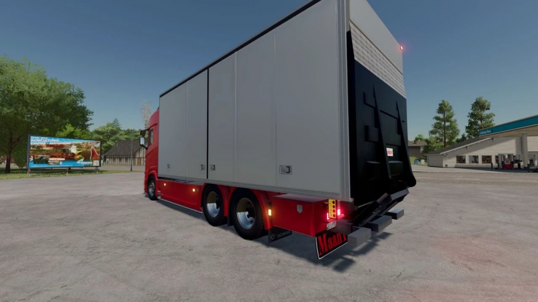 Scania with tail lift V2.0.0.0