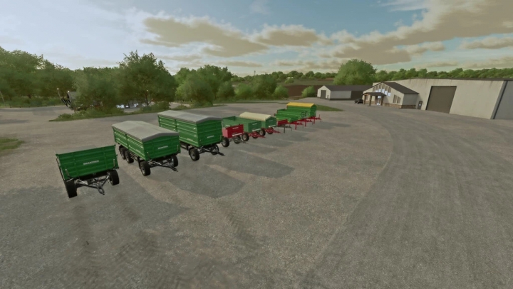 Image: Autoload Bale Trailer Pack v1.0.0.0