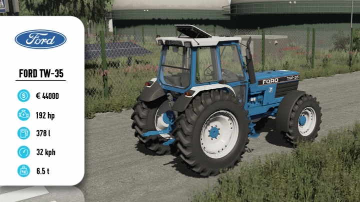 fs22-mods,  Ford TW-35 v1.3.0.0