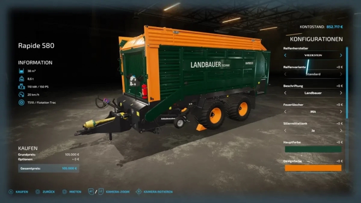 Image: Landbauer RAPIDE 580 v1.1.0.0 1