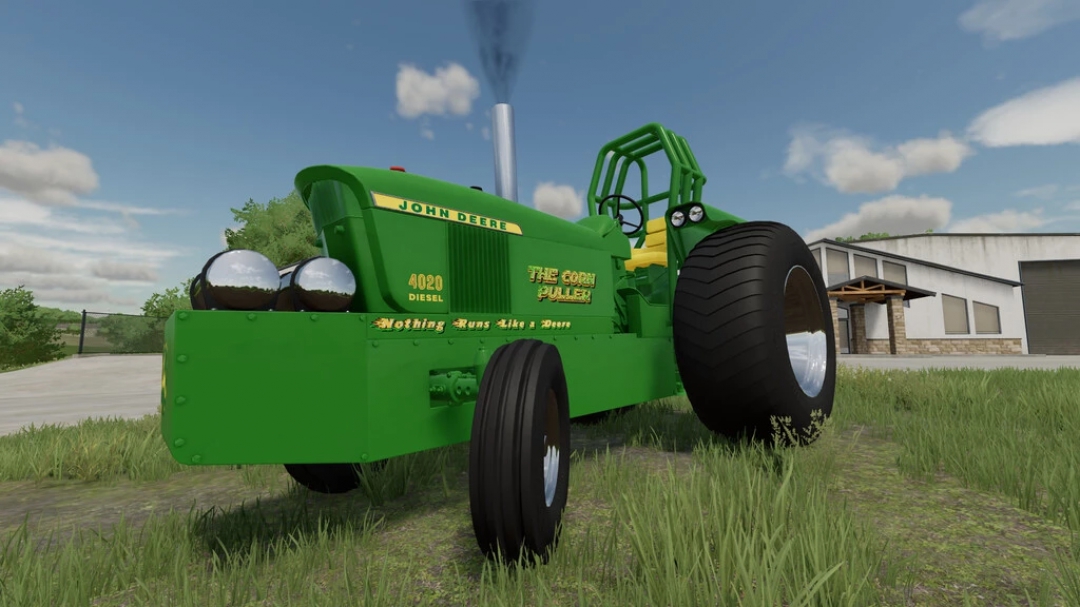 John Deere 4020 Pulling Tractor v1.0.0.0