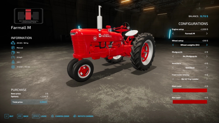 fs22-mods,  Farmall M pack