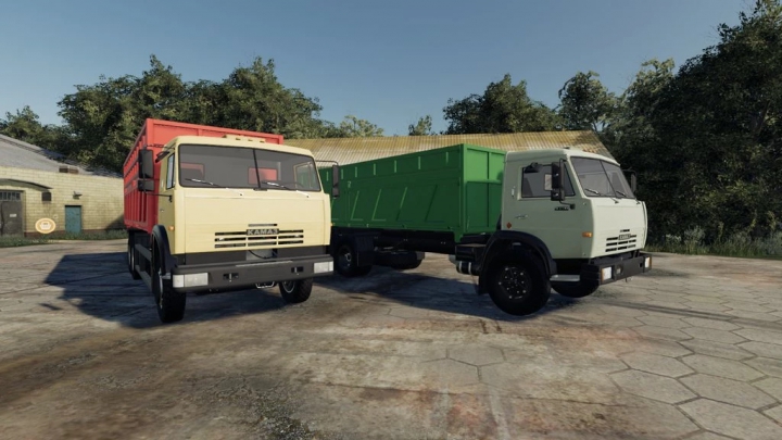 fs22-mods,  Kamaz Grain truck 65115/65117 v2.5.8.0