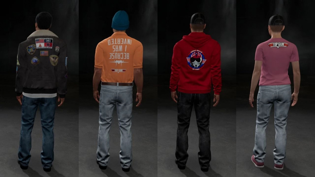 Top Gun Pack (Wardrobe Plus) v1.0.0.0