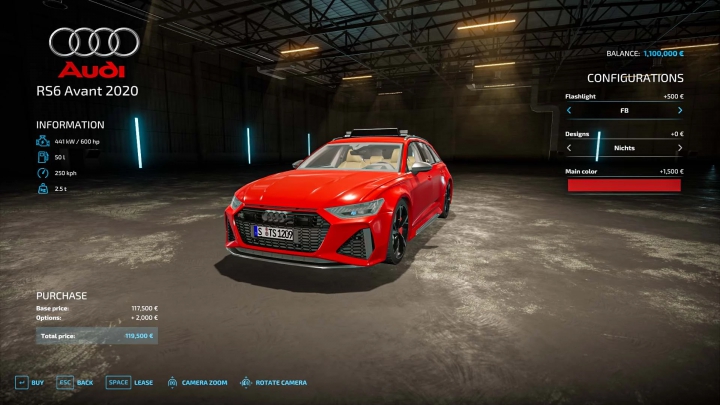 Image: Audi RS6 v1.0.0.0 1