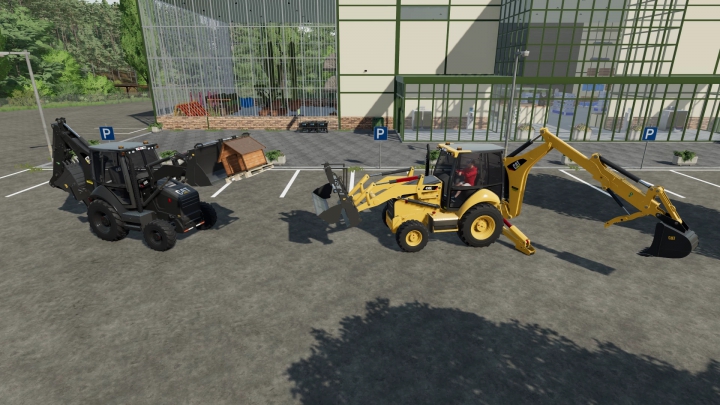 fs22-mods,  CAT 430E Backhoe v1.0.0.0