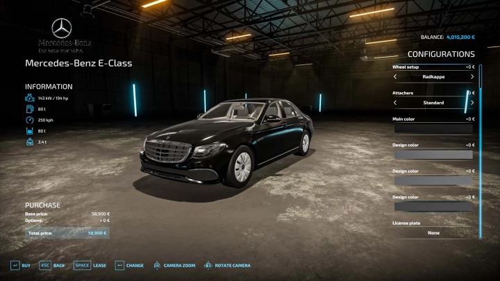 Image: Mercedes-Benz E Class v1.0.0.0 1