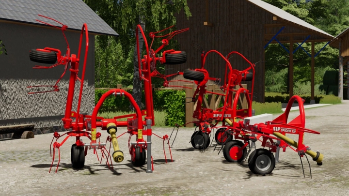 fs22-mods,  Sip Spider Pack v1.0.0.0