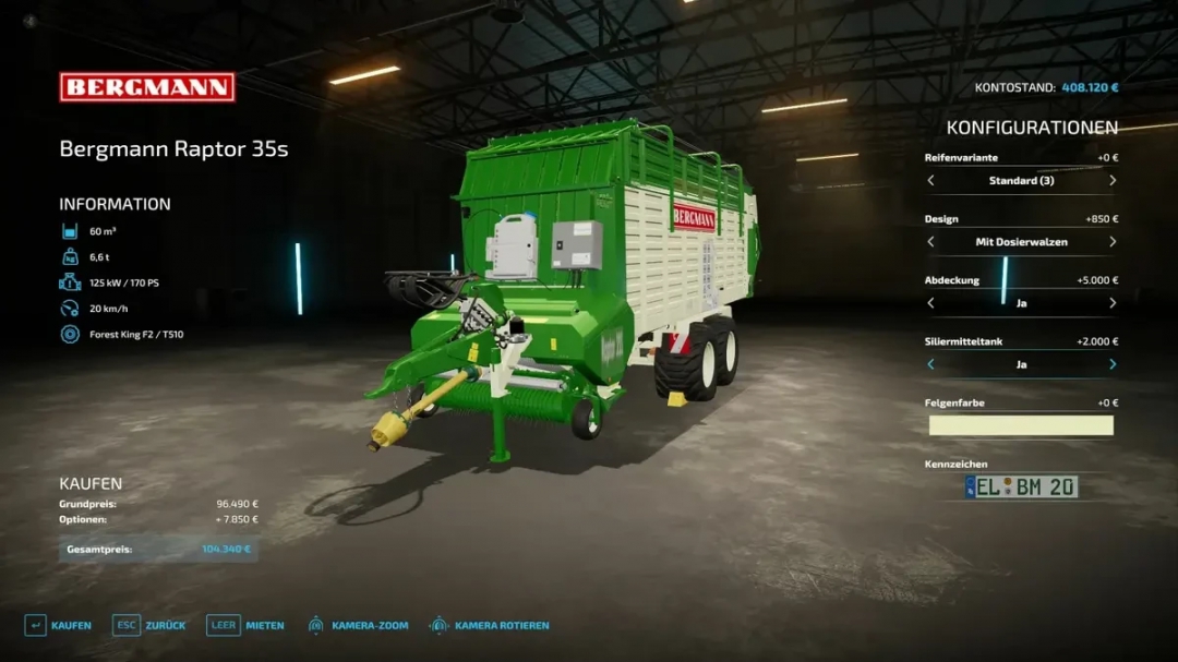 Bergmann Raptor 35S v1.0.0.0