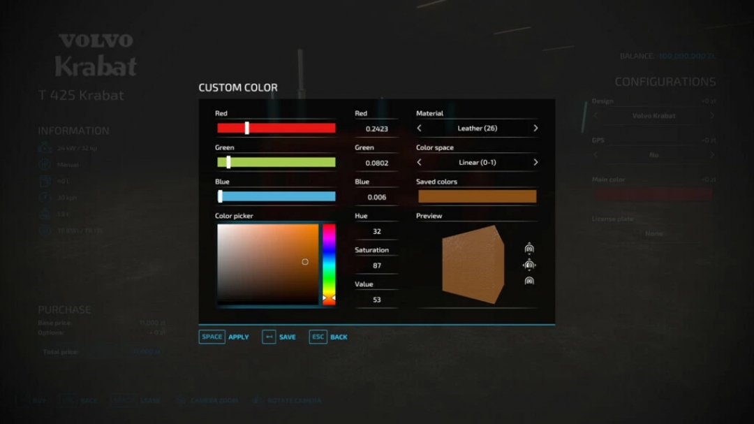 Color Configurator v1.4.0.0