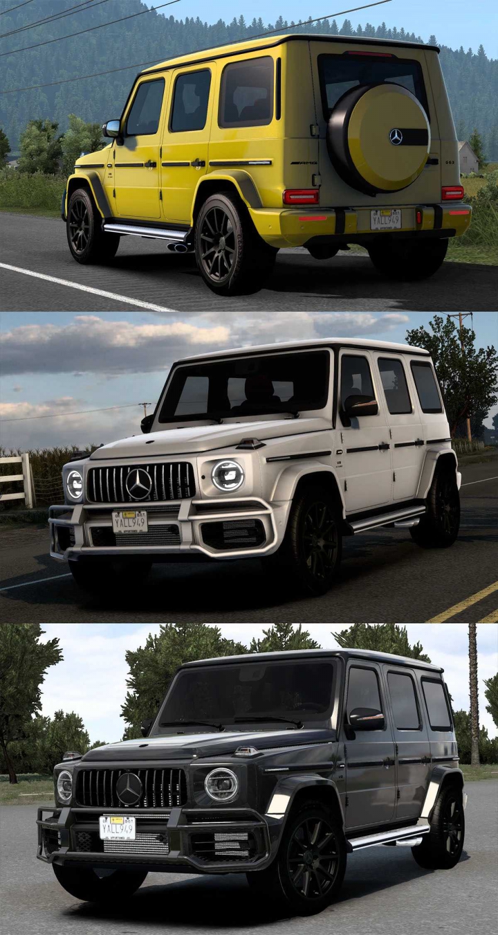 Trending mods today: Mercedes-AMG G 63 SUV
