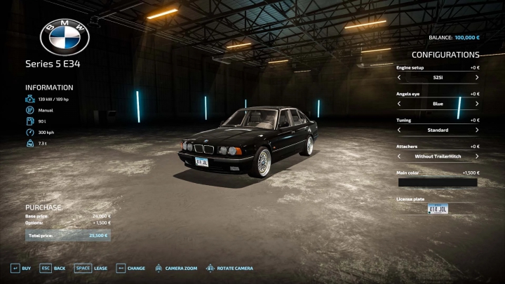 fs22-mods,  BMW E34 v1.0.0.0