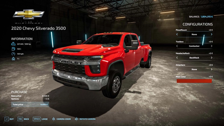 Image: Chevrolet Silverado 2020 3500 v1.0.0.0