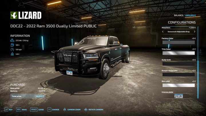 Dodge RAM 2022 v1.0.0.0