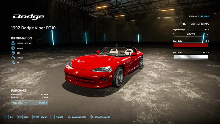 Image: Dodge Viper v1.0.0.0 1