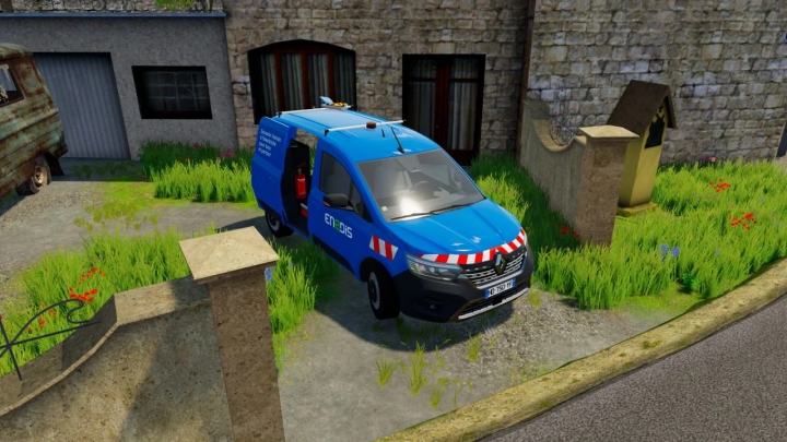 fs22-mods,  Renault Kangoo III Enedis v1.5.0.0