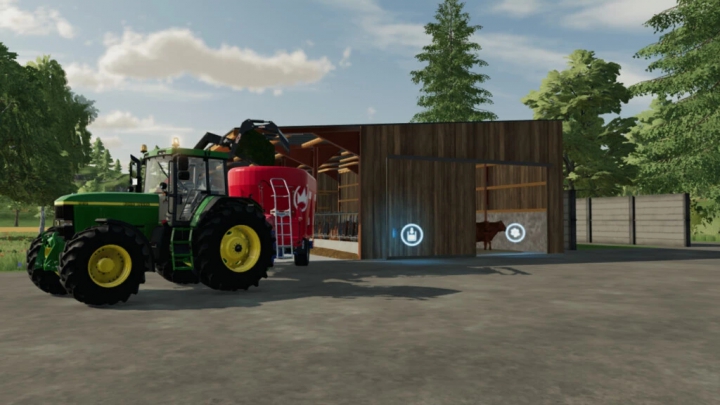 fs22-mods,  Stall For Beef Cow v1.0.0.0