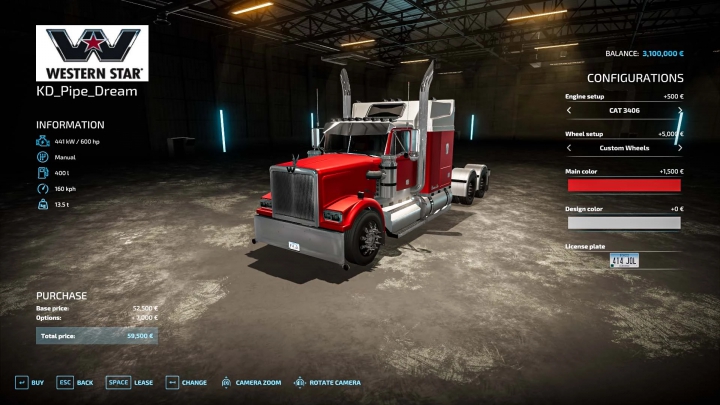 Image: Western Star 4964 v1.0.0.0 3