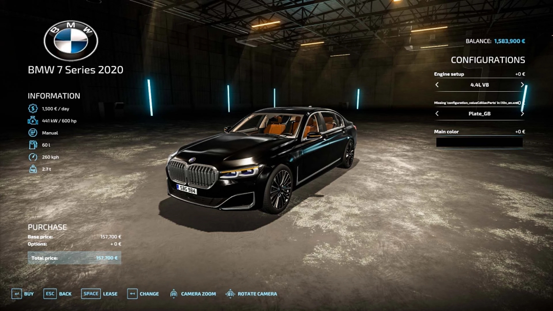 BMW 7 Series v1.0.0.0