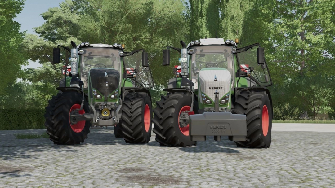 Fendt 822-828 S4 (40-60km/h) Realistic Physics v1.0.0.0