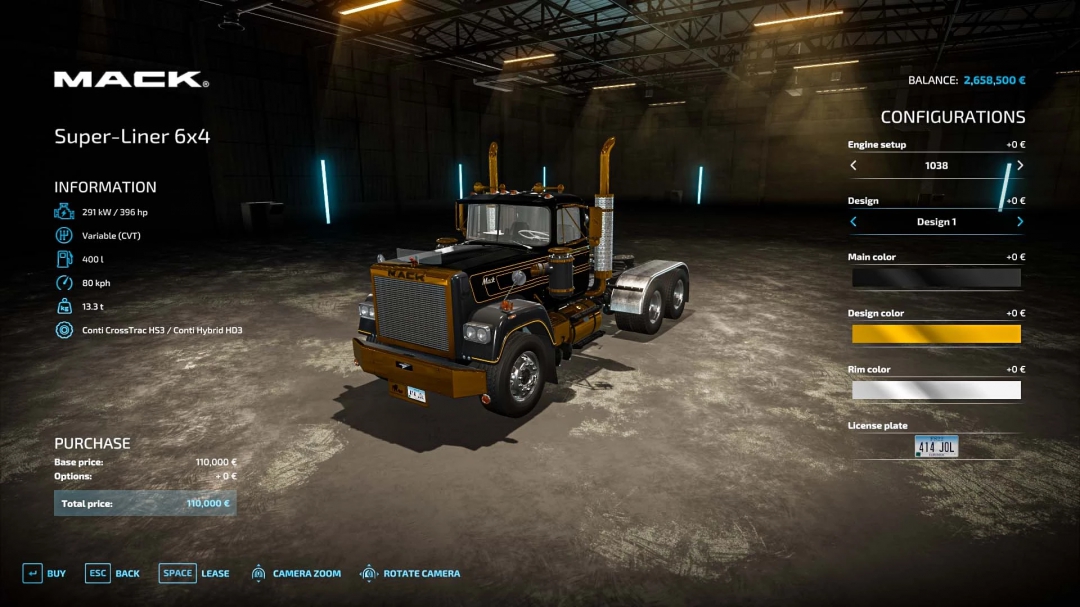 Mack Super-Liner v1.0.0.0