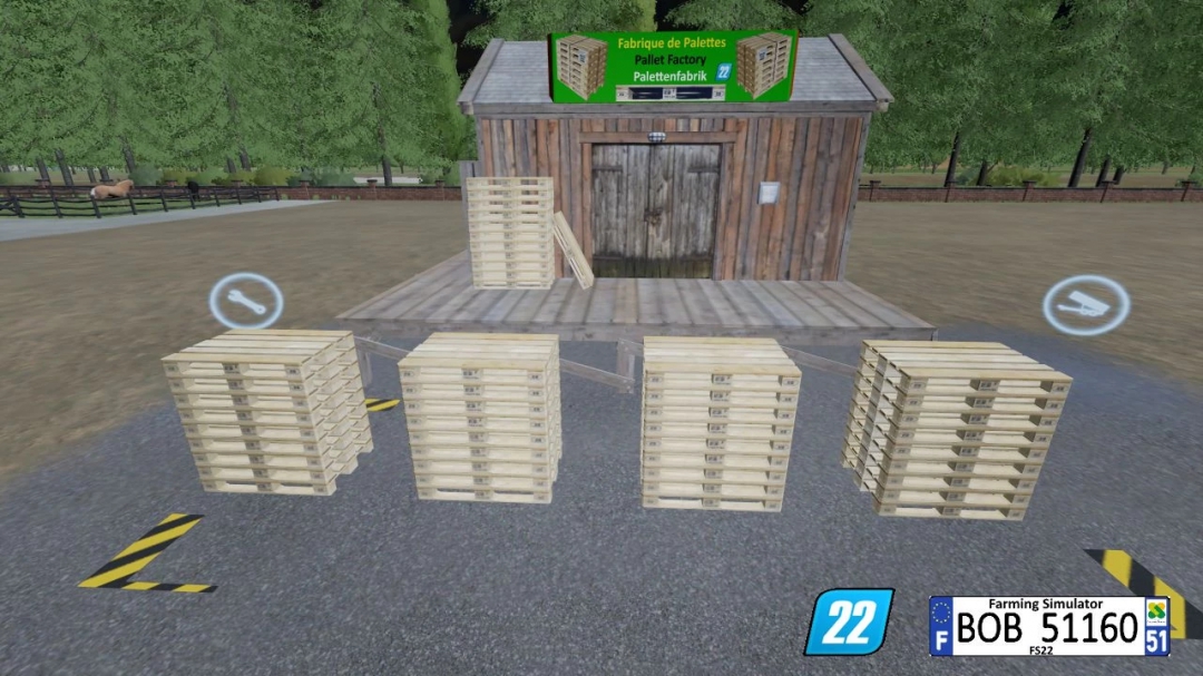 Production of empty pallets v1.0.0.0