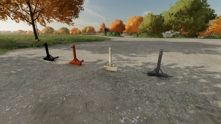 fs22-mods,  3 Point Gooseneck Receiver Hitch Pack v1.0.0.1