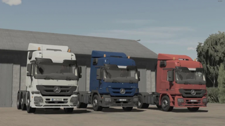 fs22-mods,  MERCEDES ACTROS MP3 V1.1