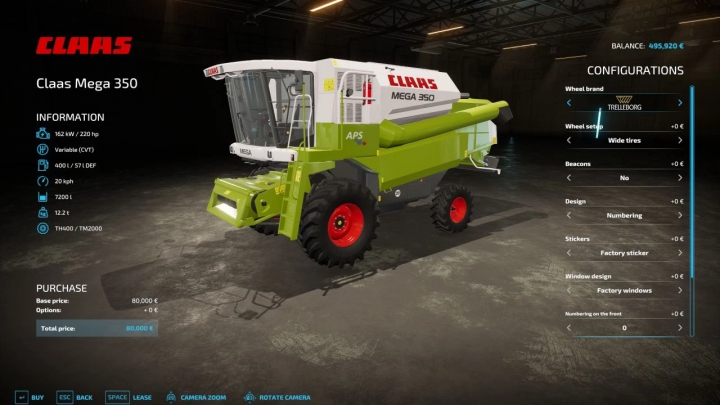 Image: Claas Mega Pack v1.0.0.0 5