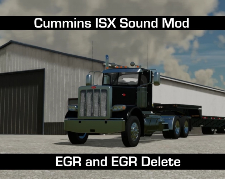 fs22-mods, FS22 Cummins ISX Sound Mod v1.0.0.0